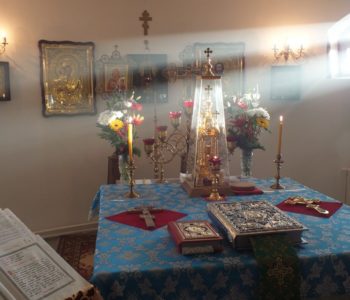 Престольный праздник нижнего храма в день памяти святого праведного Филарета Милостивого 14.12.2013г