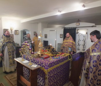 Литургия Преждеосвященных Даров в день памяти 40 мучеников Севастийских. 2023г.