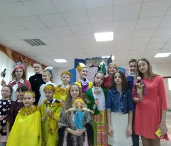 Воспитанники Воскресной школы выступили в Озерицкослободской школе с  рождественским концертом.
